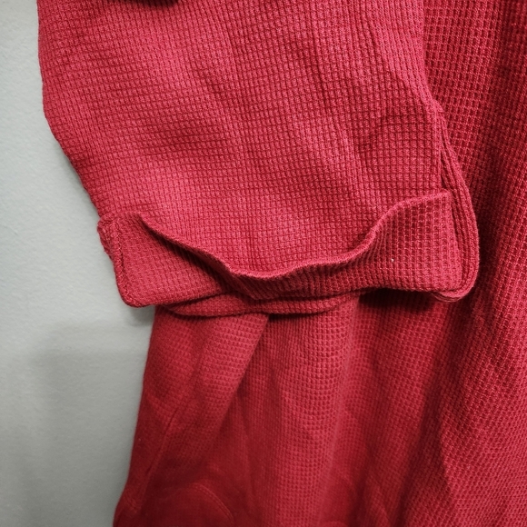 Avenue women's thermal blouse top size 22/24 red new without tags - Picture 4 of 8